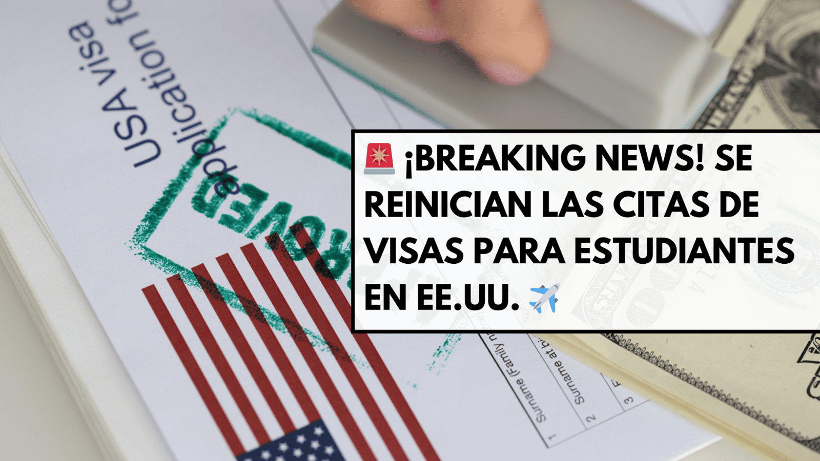 ¡Excelentes Noticias! Se Reinician las Citas de Visas para Estudiantes e Intercambios Culturales